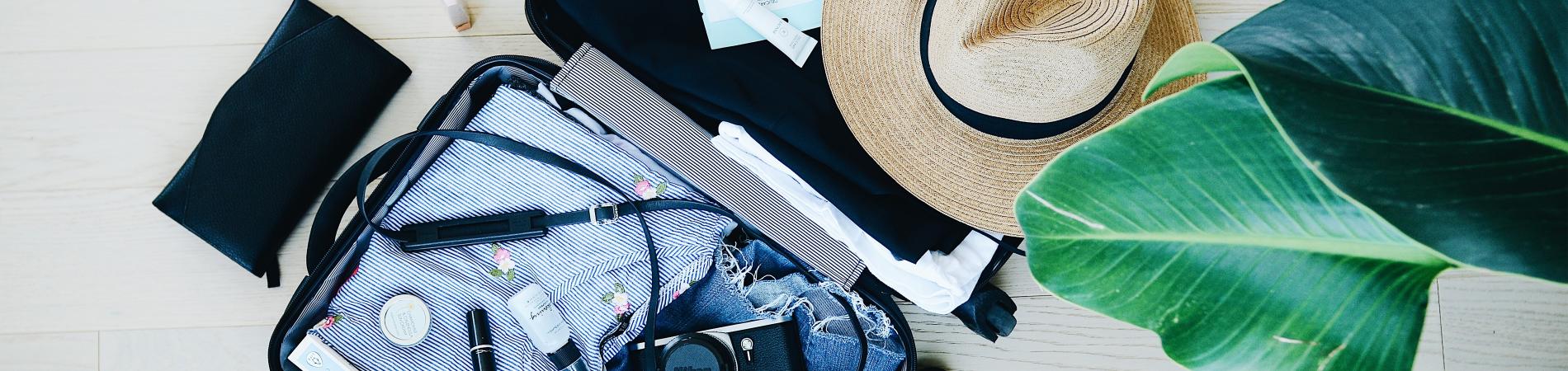 Image for Top tips for packing light