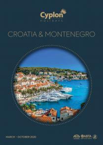 Cover of Croatia & Montenegro 2020